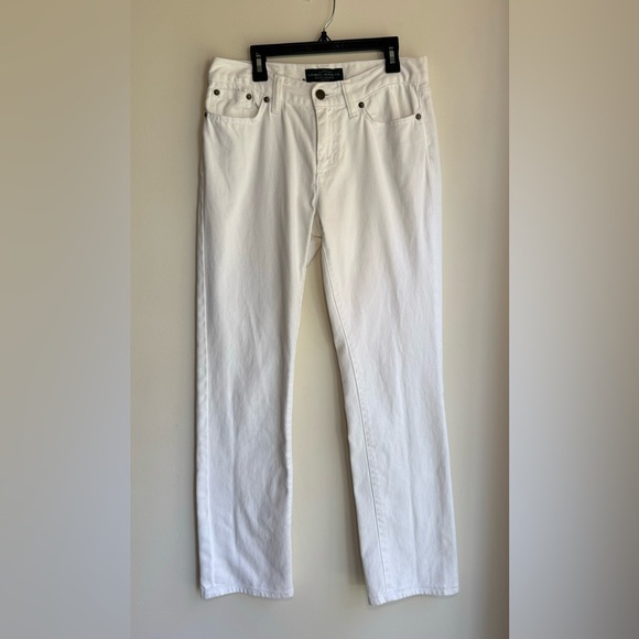 Lauren Ralph Lauren Denim - Lauren Ralph Lauren Women’s White Denim Pants 4P